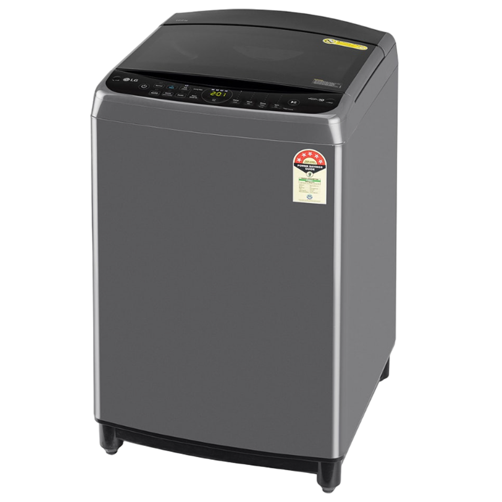 Buy LG 10 kg 5 Star Fully Automatic Top Load Washing Machine THD10NPM AI Direct Drive Middle Black Online Croma